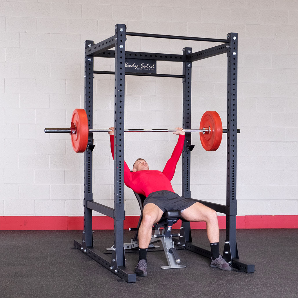 Body-Solid Pro ClubLine SPR1000 Power Rack - detail view
