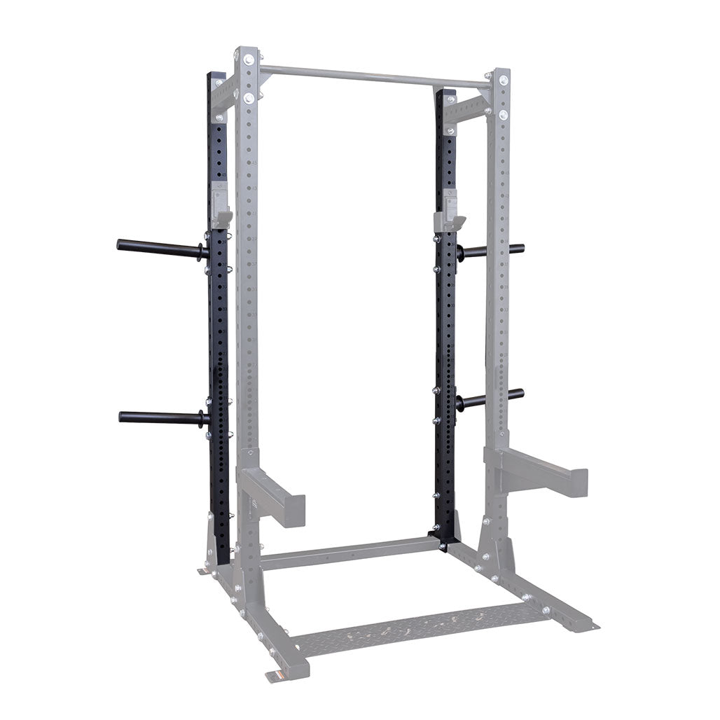 Pro ClubLine Half Rack Extension - installed on half rack
