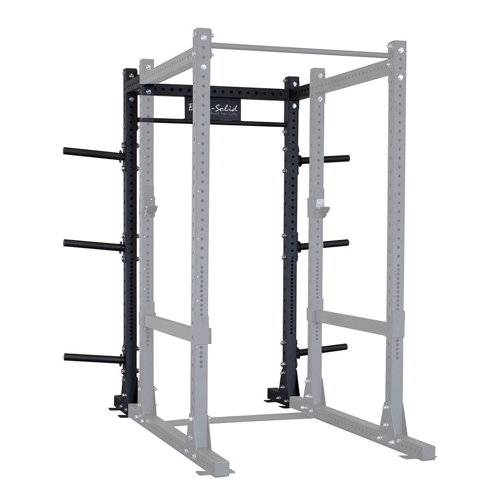 Body-Solid SPRRE rear extension on SPR1000 power rack