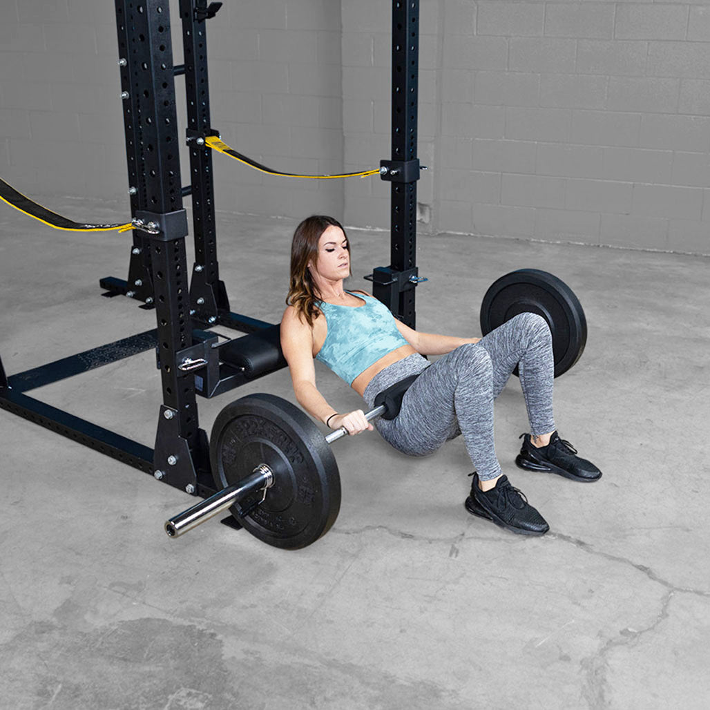 Body-Solid Hip Thruster Attachment - hip thrust in use