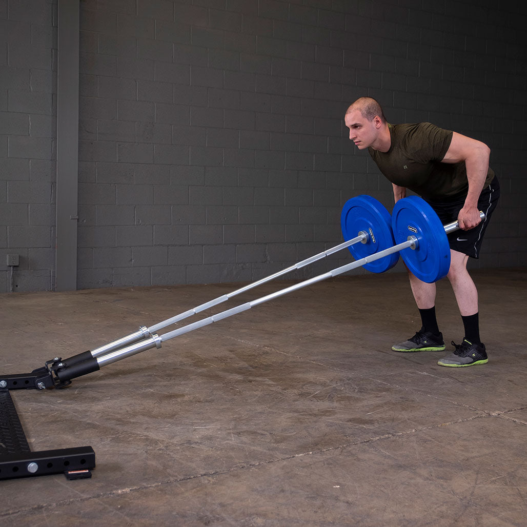 Pro ClubLine Dual T-Bar Row Attachment - Body-Solid detail view