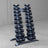 Pro ClubLine SRD300 Front-Load Dumbbell Rack