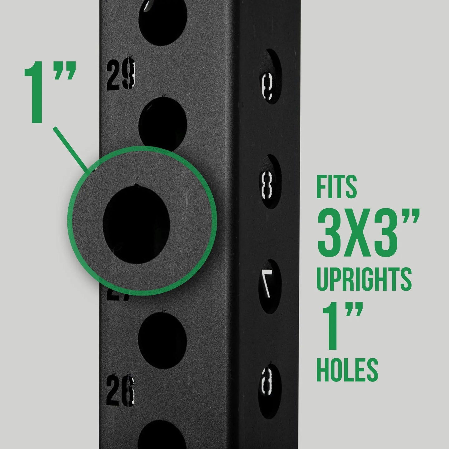 Safety Spotter Arms 3x3