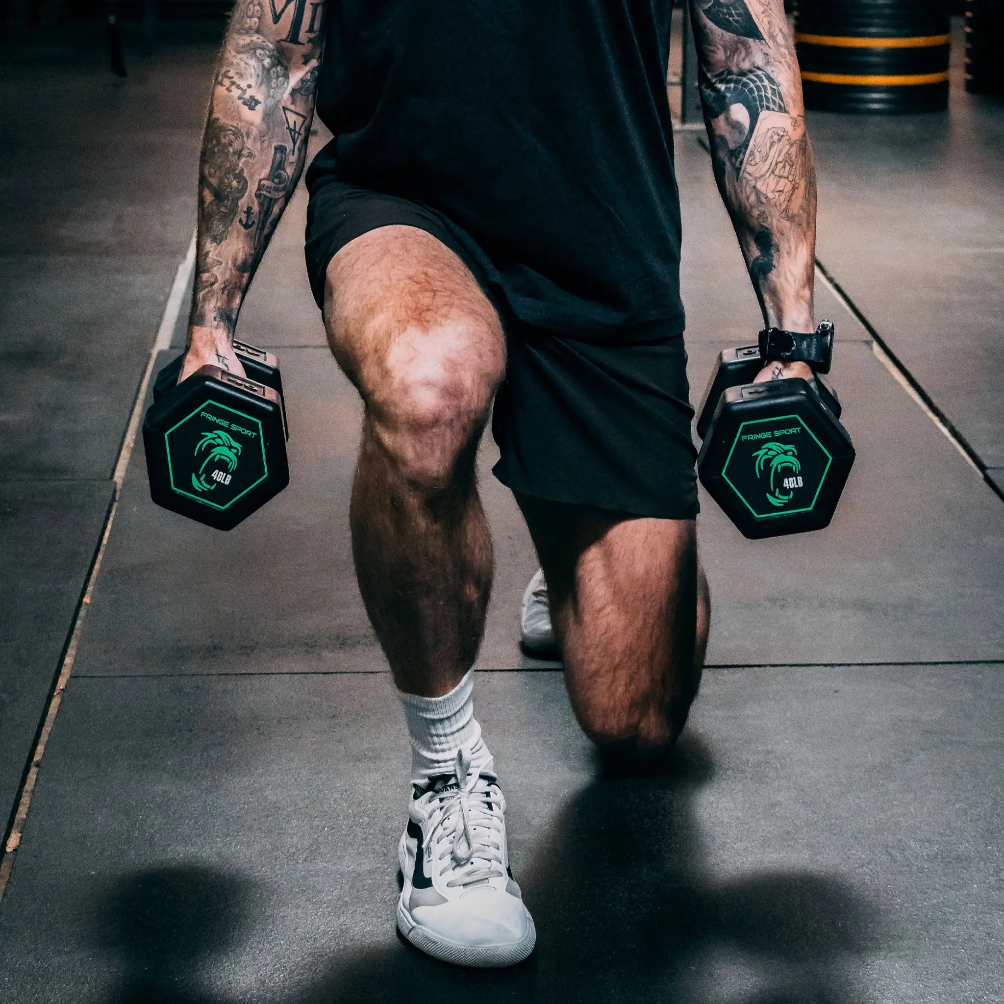 Silverback Rubber Coated Dumbbells