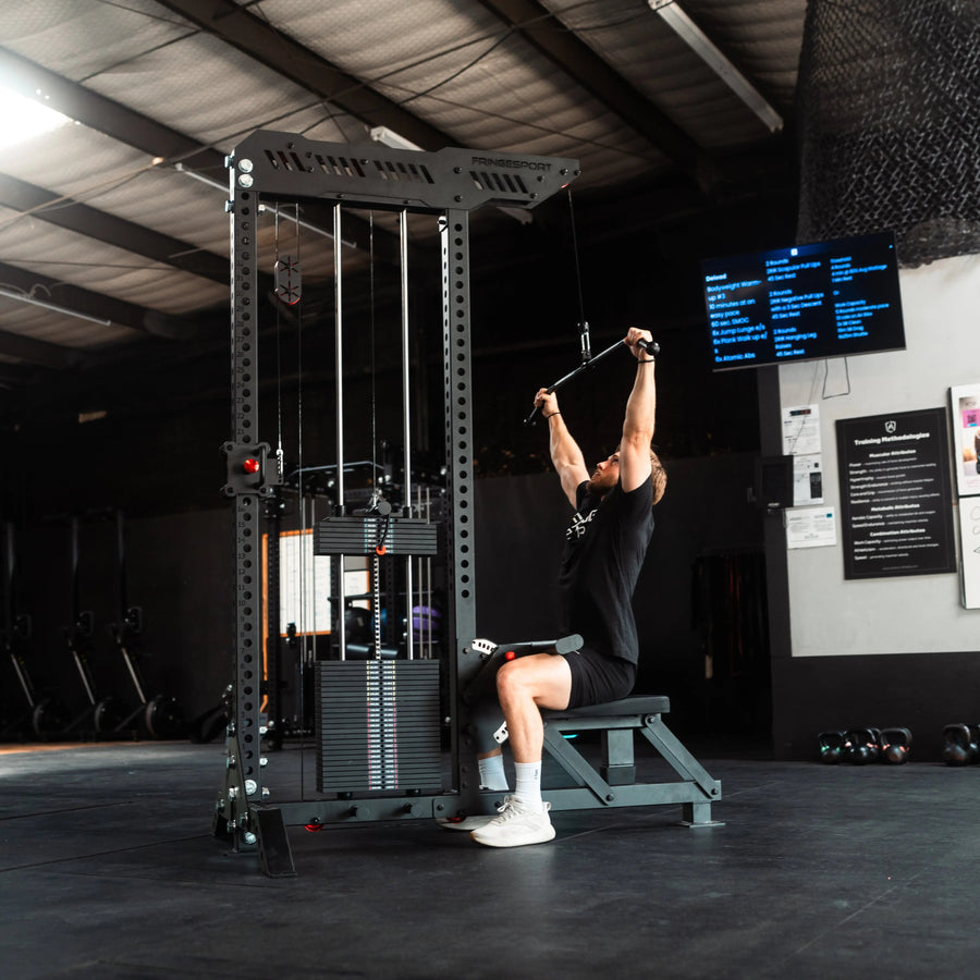 The Walrus: Single Tower Low Row & Lat Pulldown