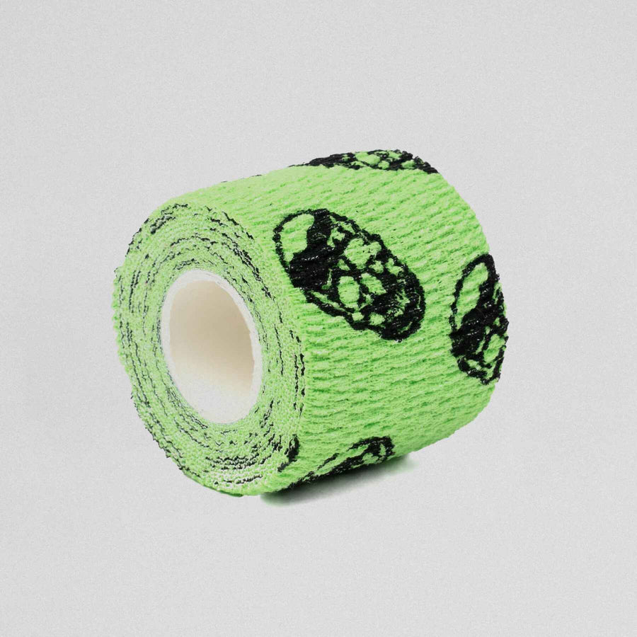 Gymreapers Skull Tape - Neon Green