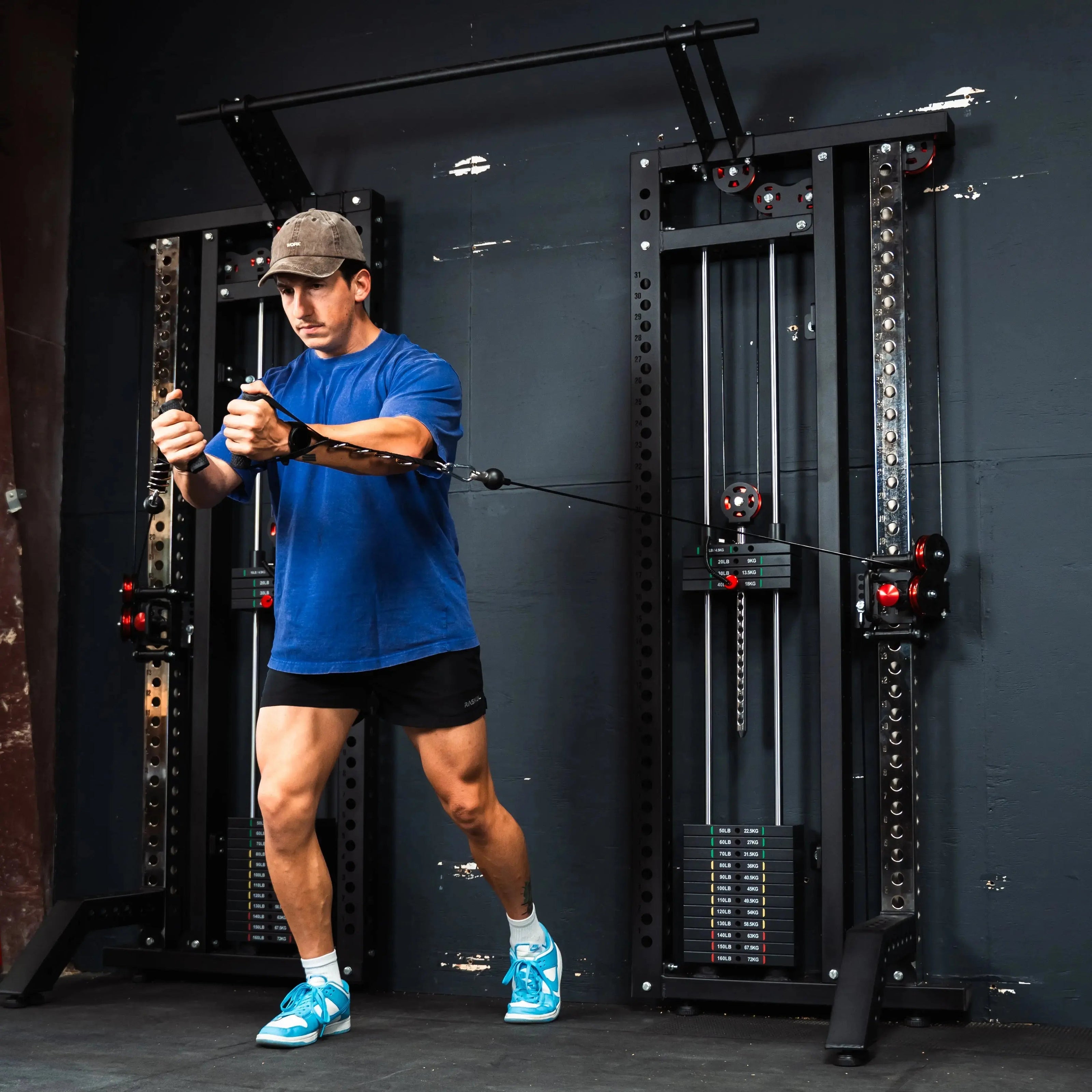Slim Gym Wall Mounted Functional Trainer