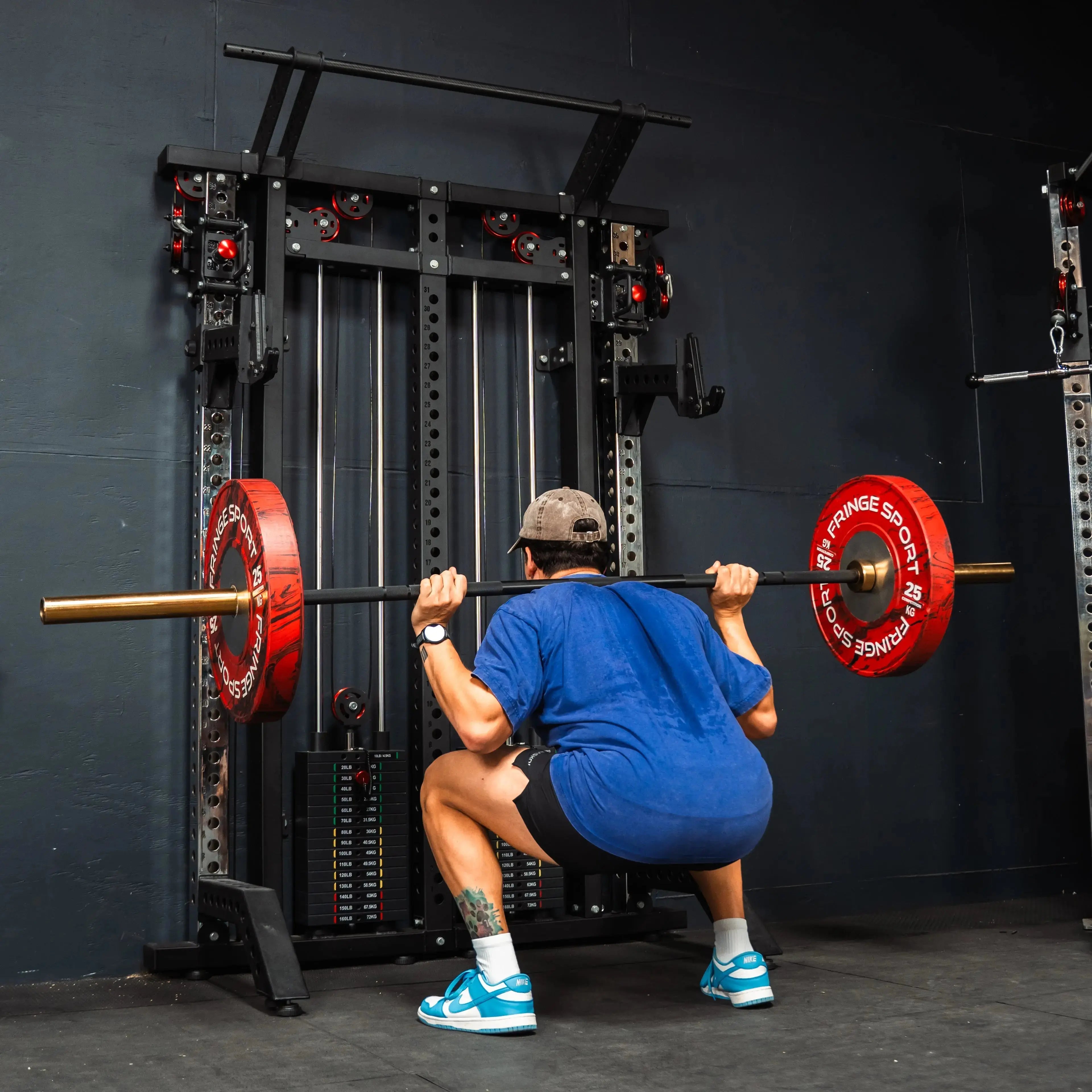 Slim Gym Wall Mounted Functional Trainer