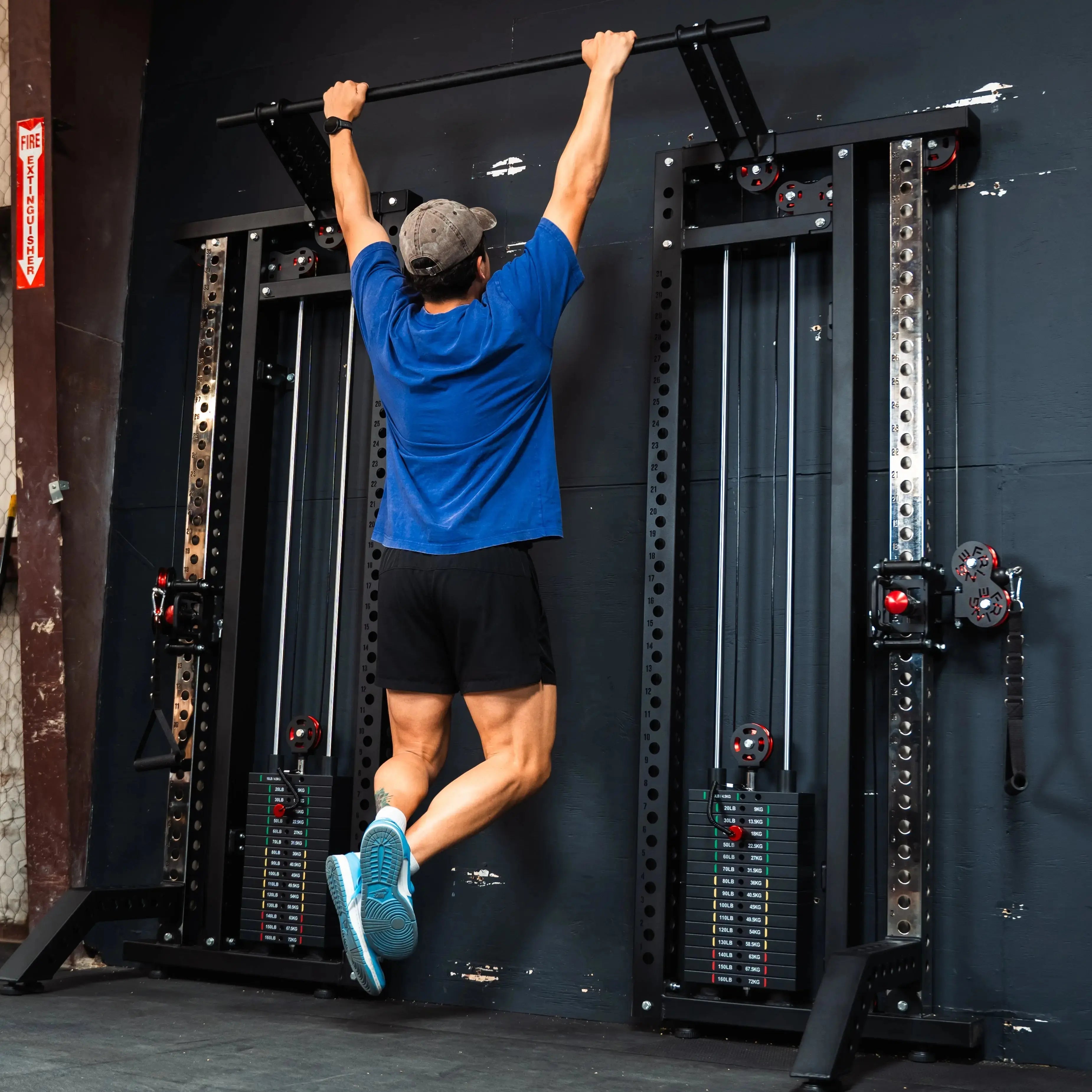 Slim Gym Wall Mounted Functional Trainer