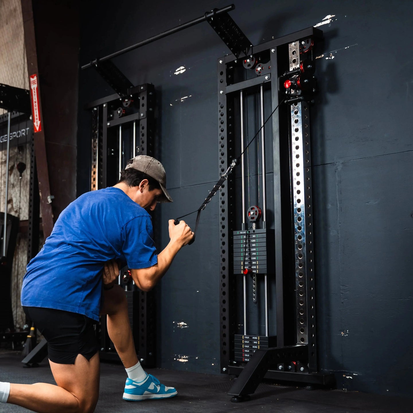 Slim Gym Wall Mounted Functional Trainer