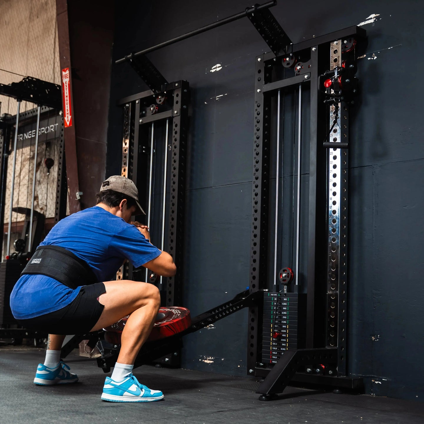 Slim Gym Wall Mounted Functional Trainer