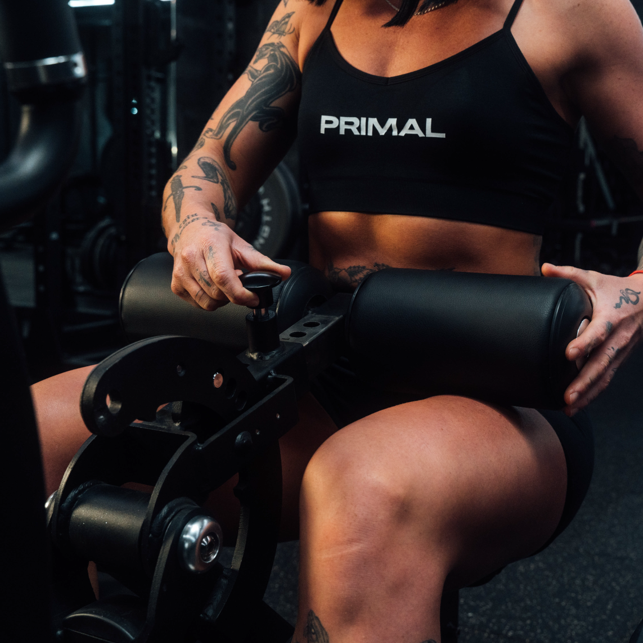 Plate Loading Standing Hip Thrust