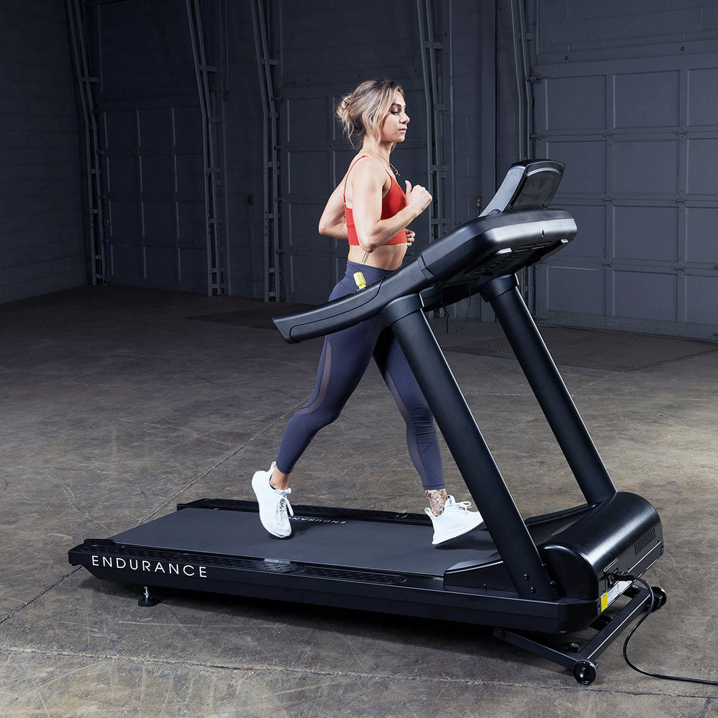 Endurance T150 treadmill side view