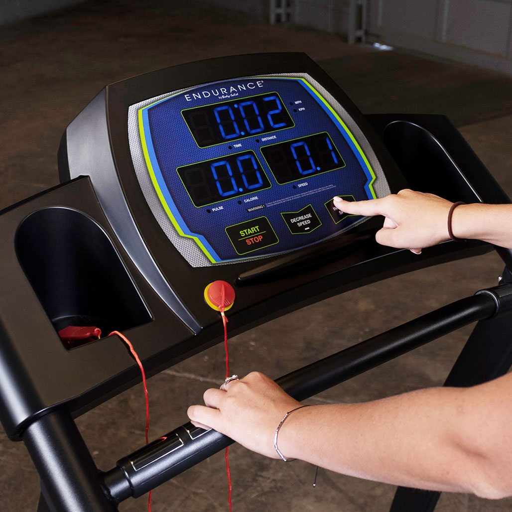 T50 walking treadmill console