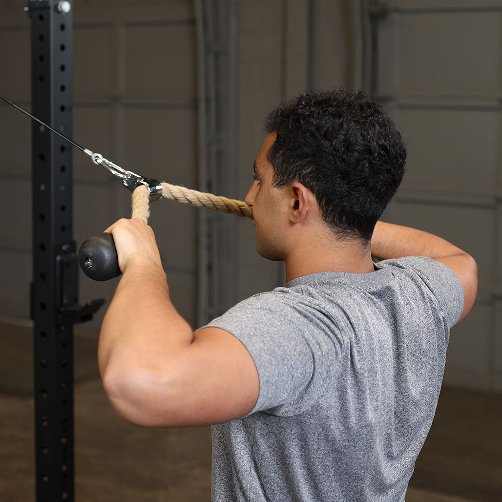 Body-Solid Tools TR30 natural fiber triceps rope