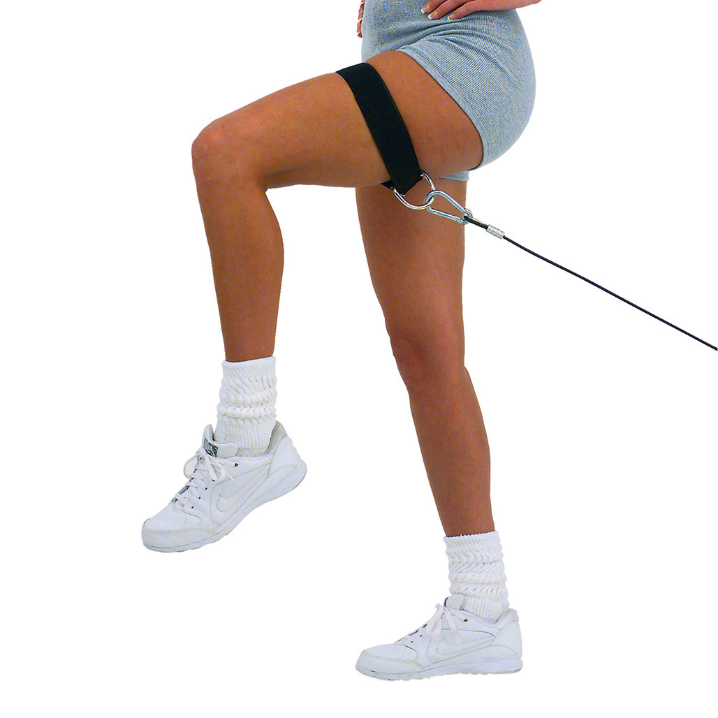 Body-Solid Tools Thigh and Ankle Strap - exercise use 2