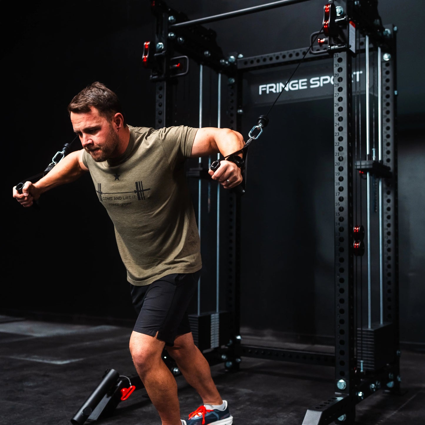 The Dane 2.0, Half Rack Functional Trainer (Attachments Package)