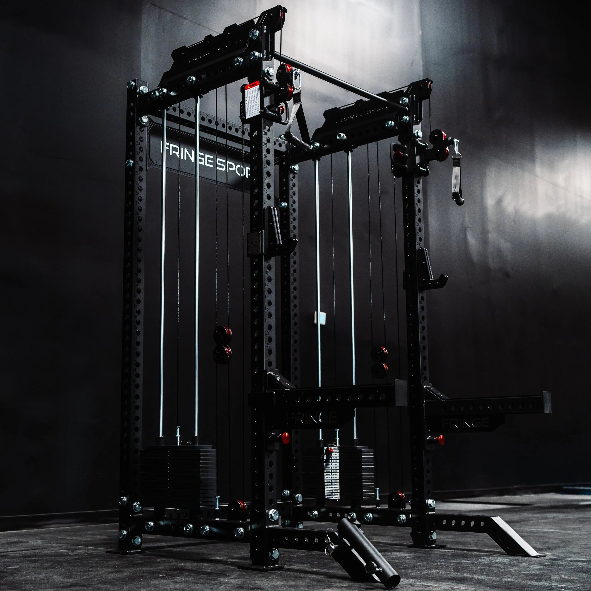 The Dane 2.0, Half Rack Functional Trainer (Attachments Package)