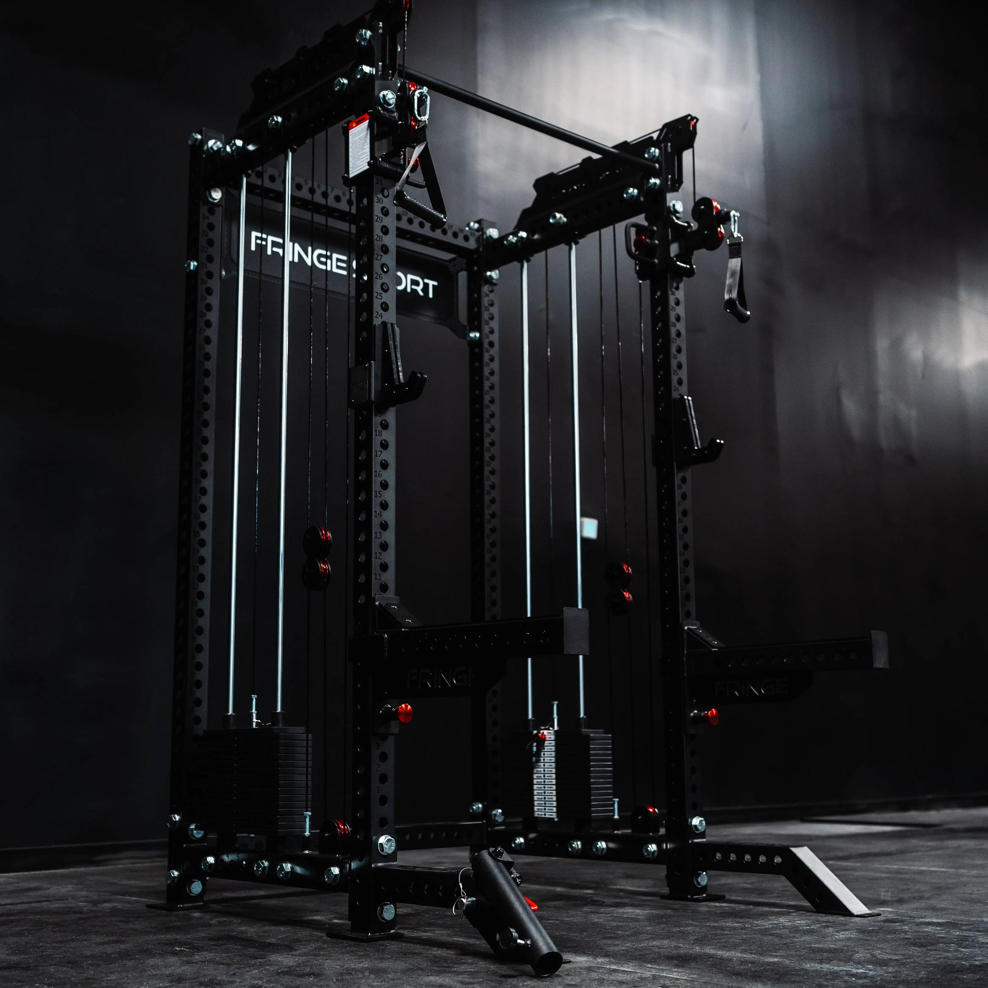 The Dane 2.0, Half Rack Functional Trainer (Attachments Package)