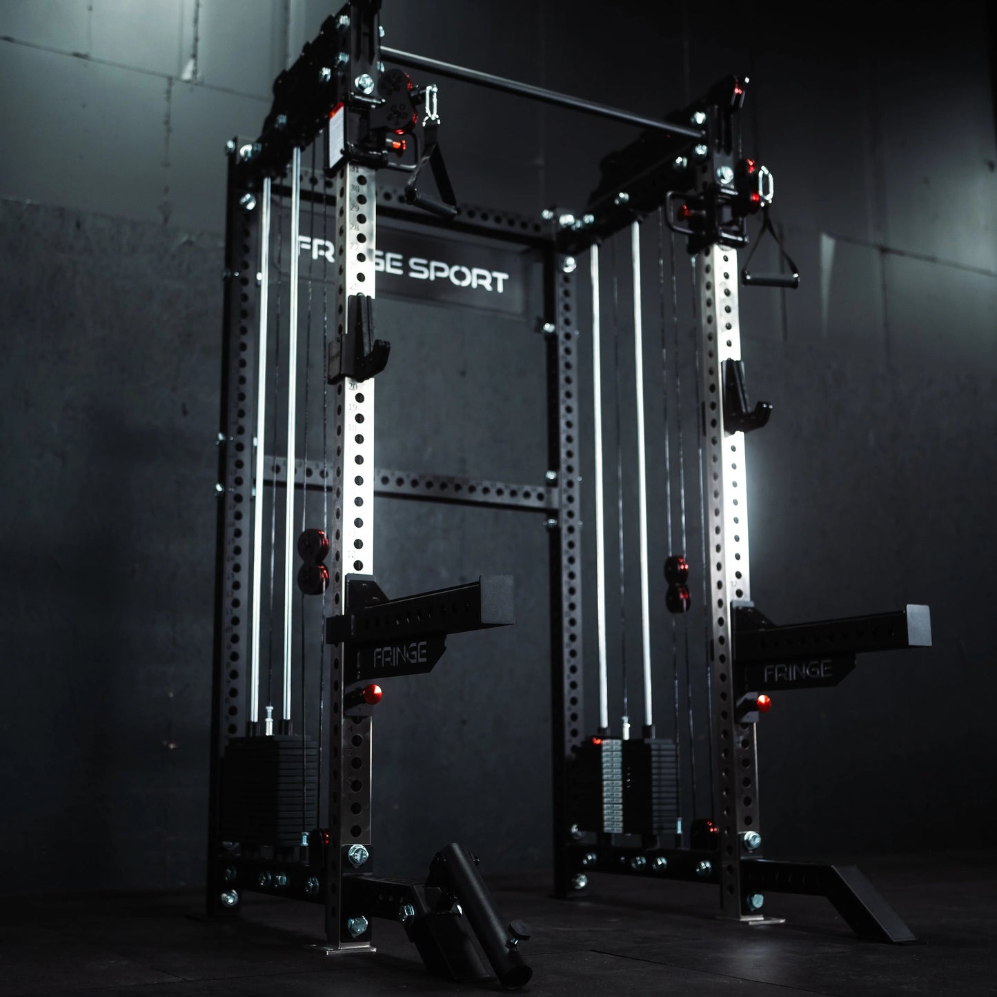 The Dane 2.0, Half Rack Functional Trainer (Attachments Package)