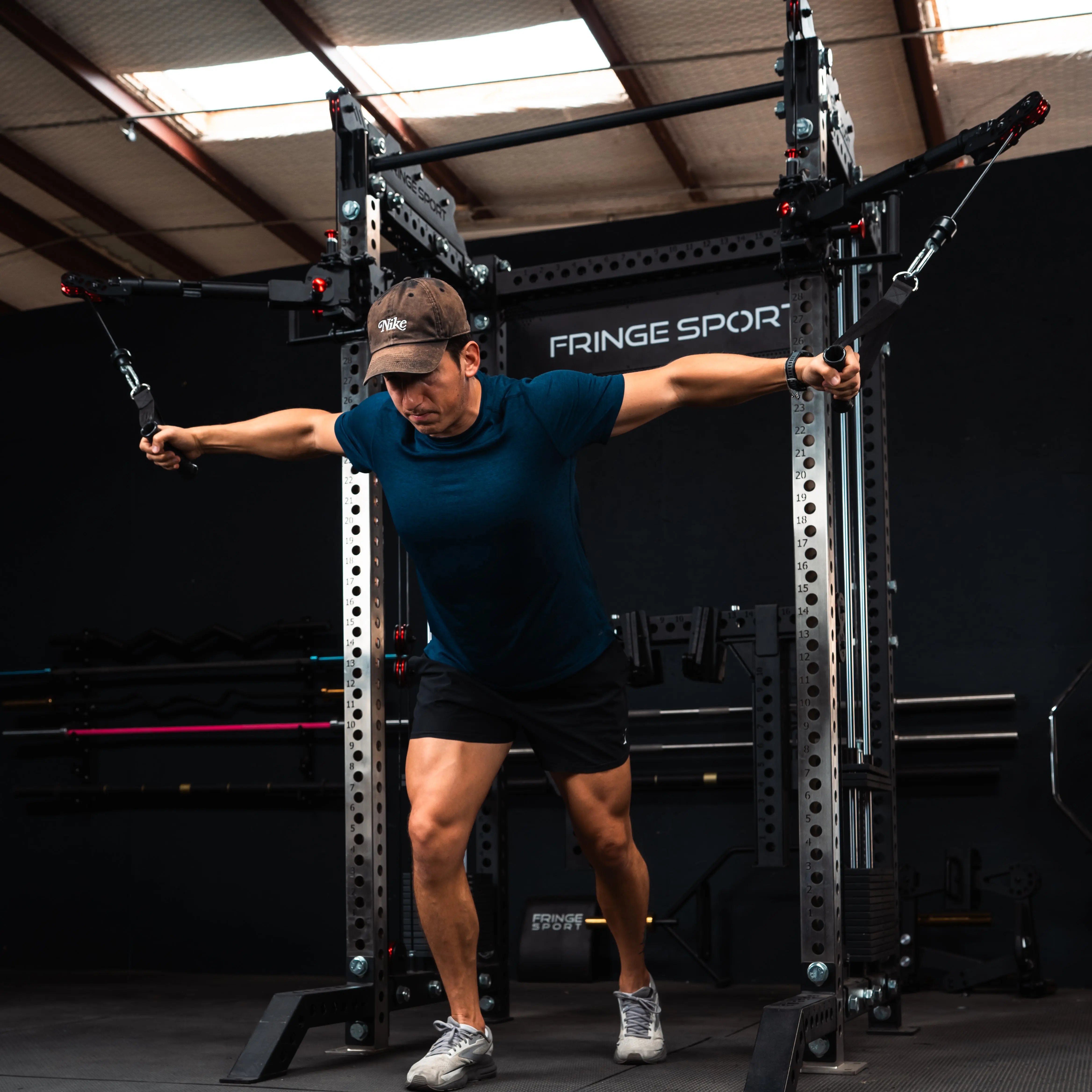 Gibbon Arms Cable Crossover Rack Attachment