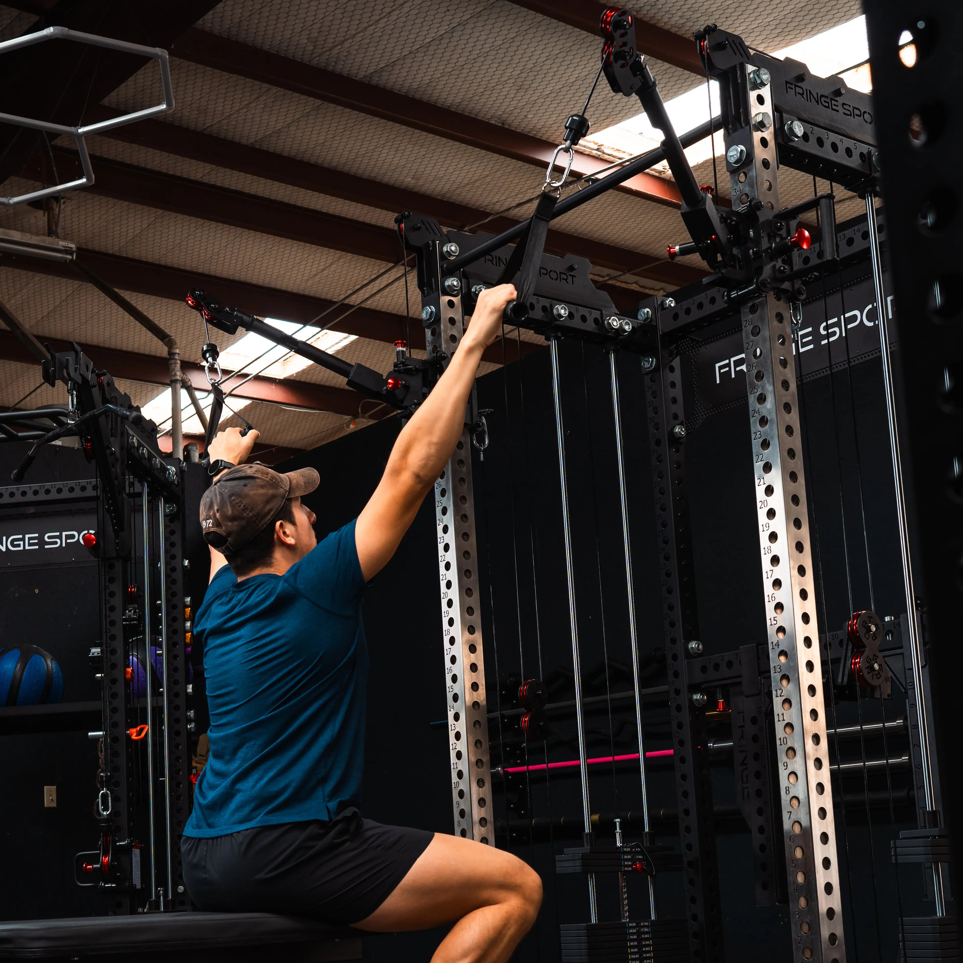 Gibbon Arms Cable Crossover Rack Attachment