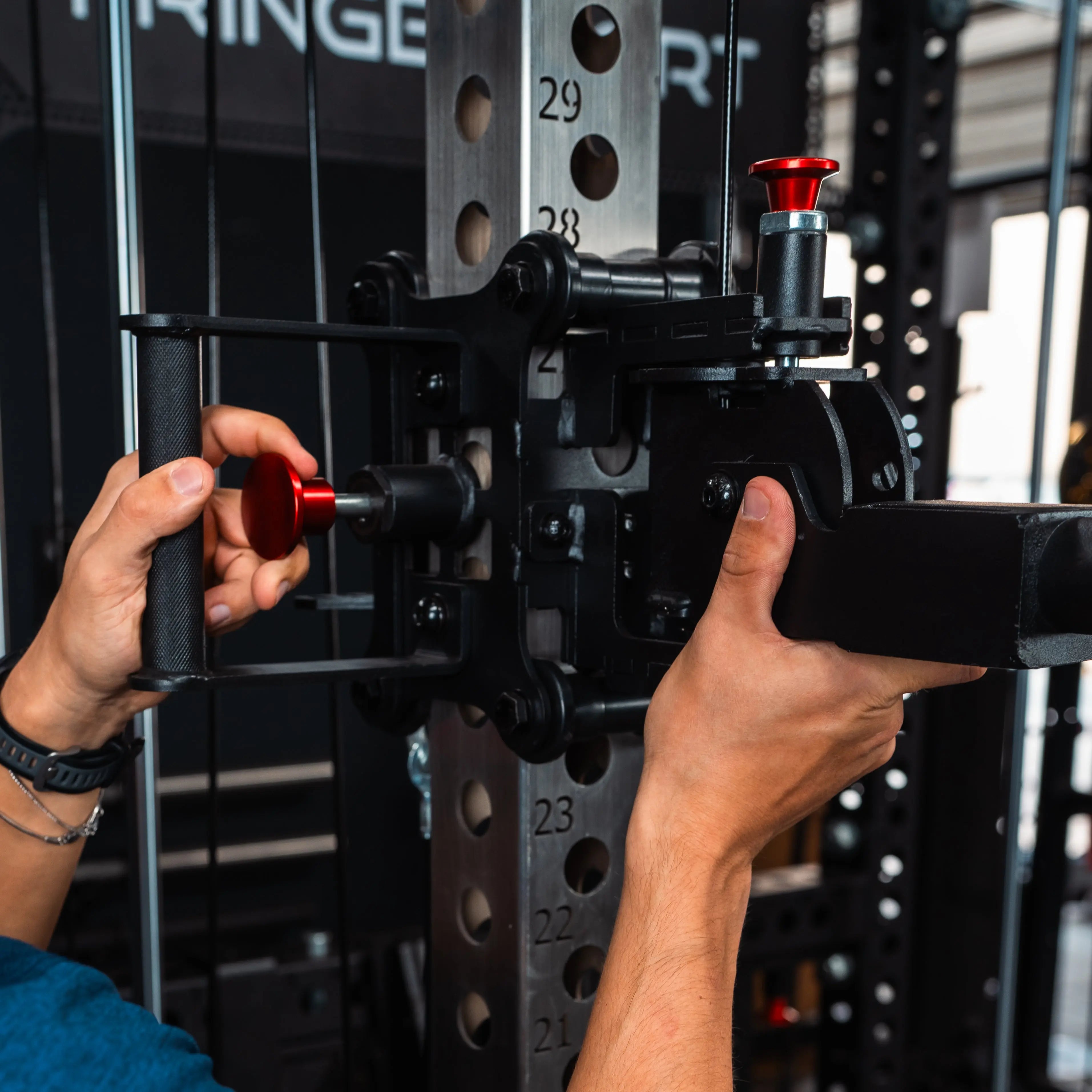 Gibbon Arms Cable Crossover Rack Attachment