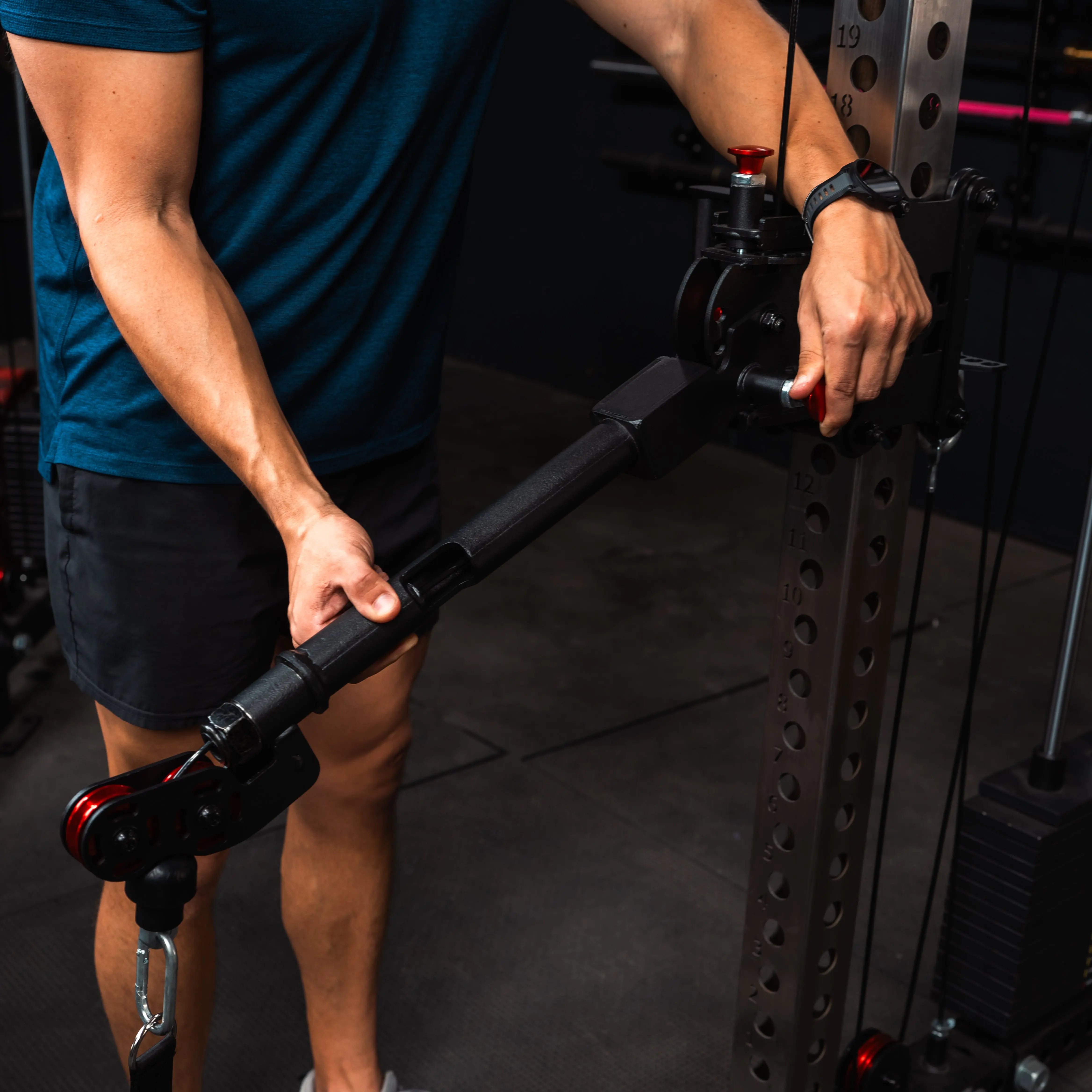 Gibbon Arms Cable Crossover Rack Attachment