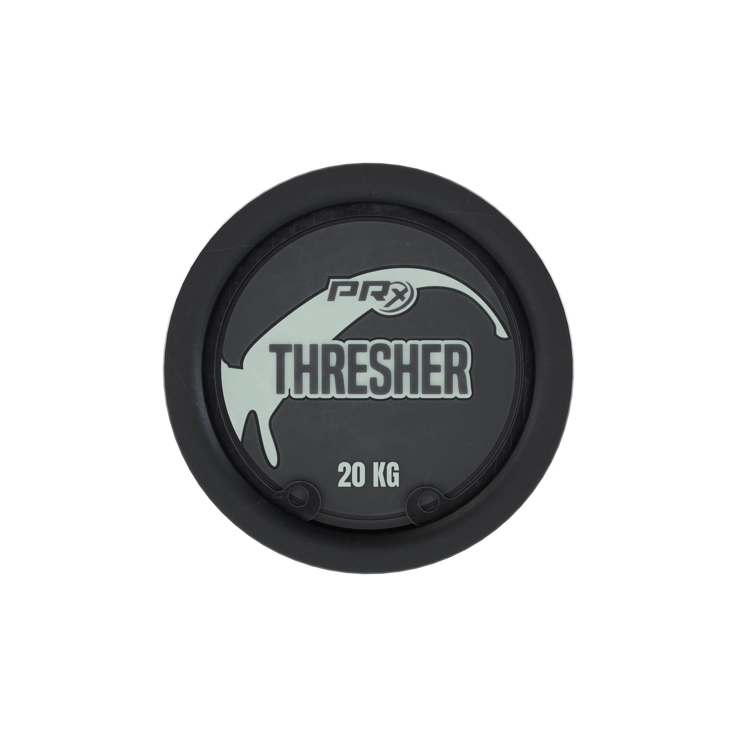 PRx Thresher Barbell end cap detail