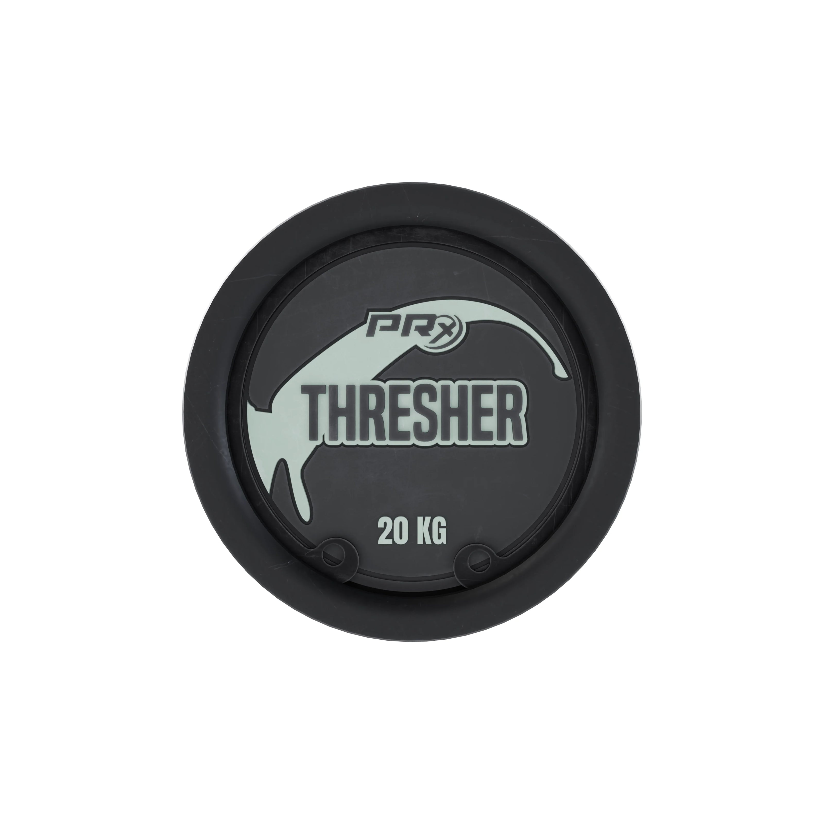PRx Thresher Barbell end cap detail