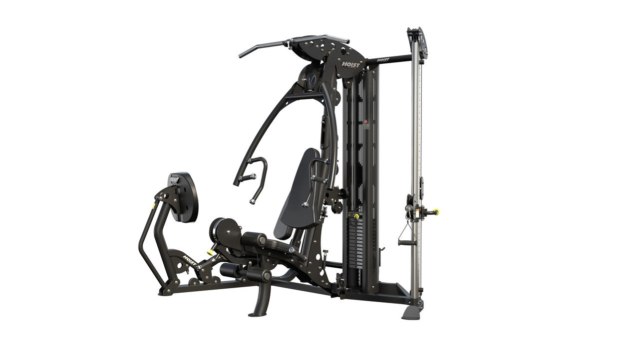 Hoist Fitness V1 Elite Home Gym - New Matte Black Color