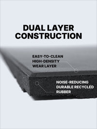 VersaFit Gapless Rubber Floor Tiles