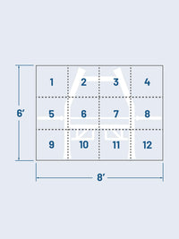 VersaFit™ Lock Grip Pro Rubber Flooring Tiles