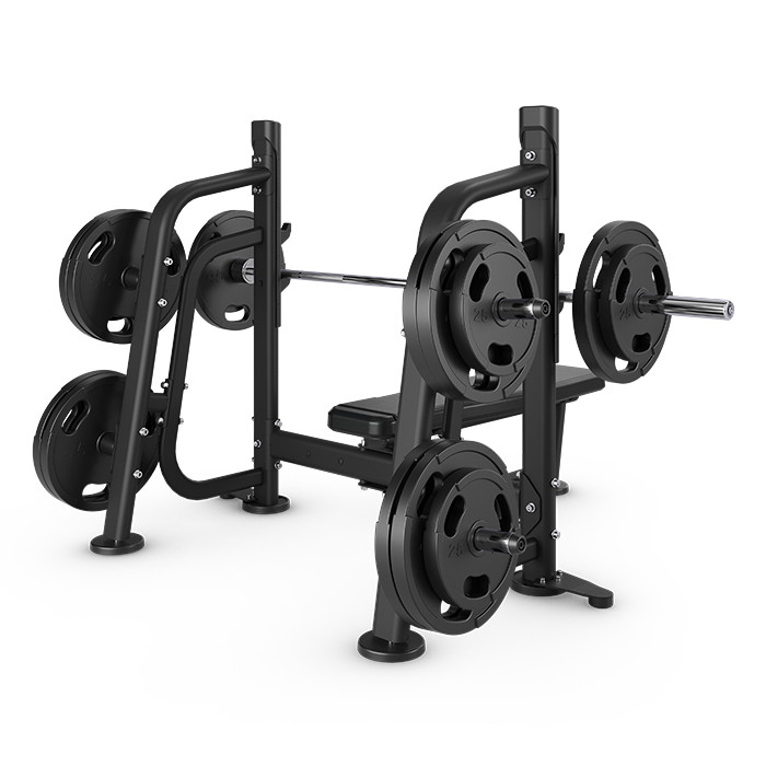 Vision Keystone Olympic Flat Spotter Bench