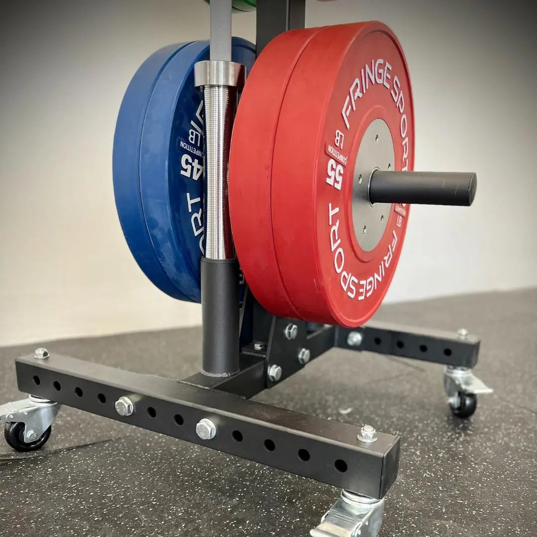 Vertical Barbell & Bumper Plate Holder