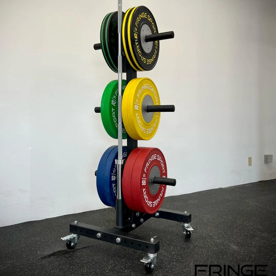 Vertical Barbell & Bumper Plate Holder