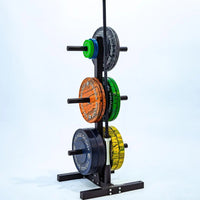 Vertical Barbell & Bumper Plate Holder
