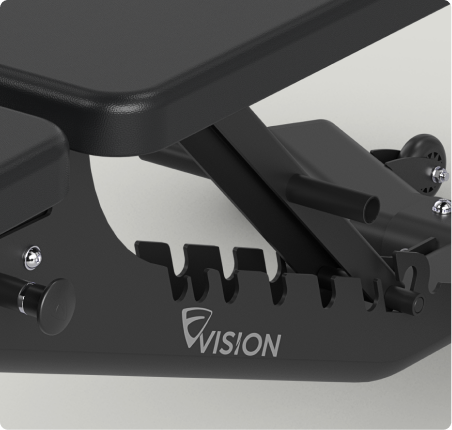 Vision Fitness 300-FIDB Adjustable Weight Bench, view 4