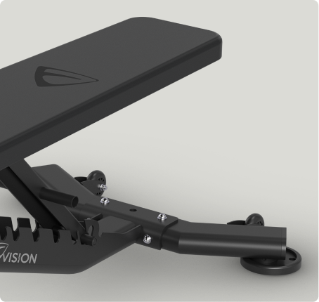 Vision Fitness 300-FIDB Adjustable Weight Bench, view 5