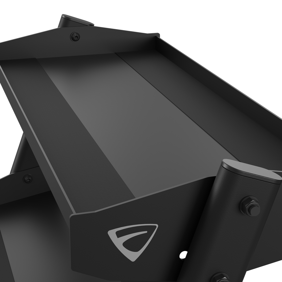 Vision Fitness 400-ADBR Adjustable Dumbbell Rack shelf detail