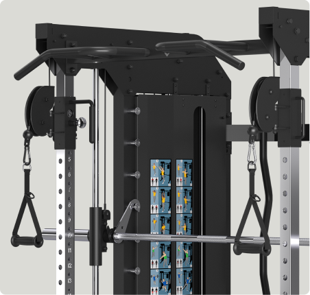 Vision Fitness 400-MTS Multi-Trainer Smith, view 2