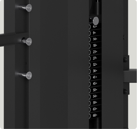 Vision Fitness 400-MTS Multi-Trainer Smith, view 3