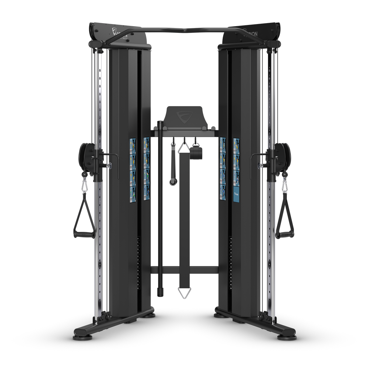 Vision Fitness 300-FT Functional Trainer, side profile