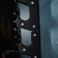 Wall-Mounted 3 Bar Gun Rack