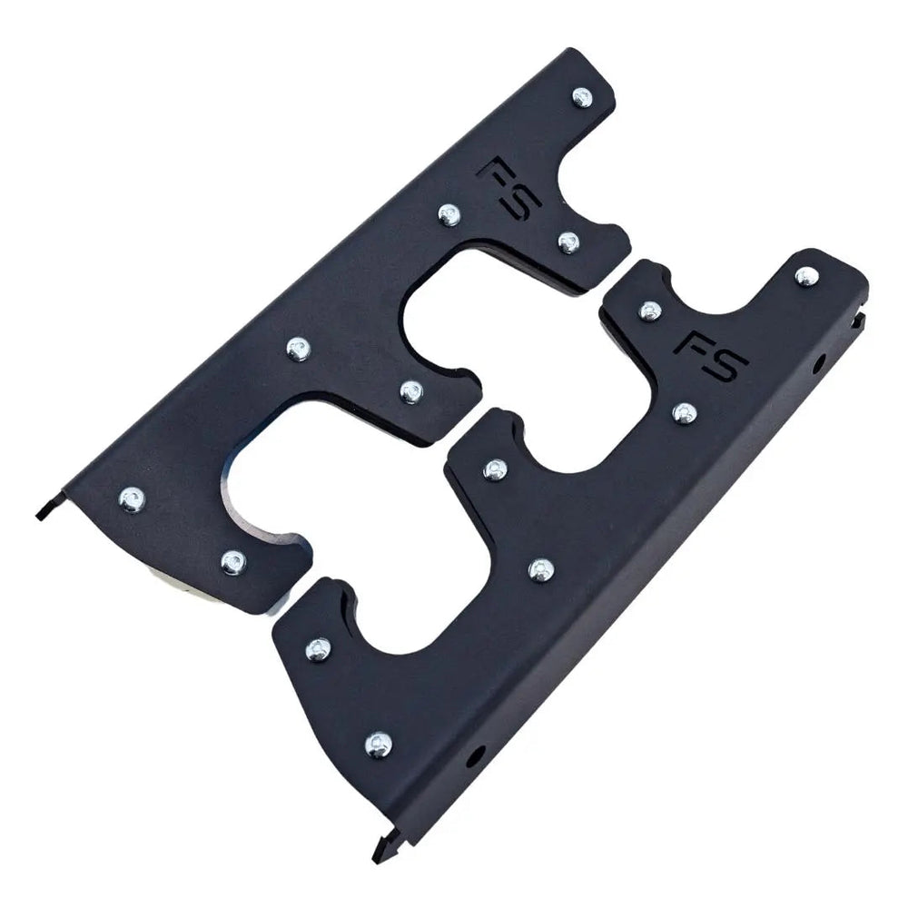 Wall-Mounted 3 Bar Gun Rack