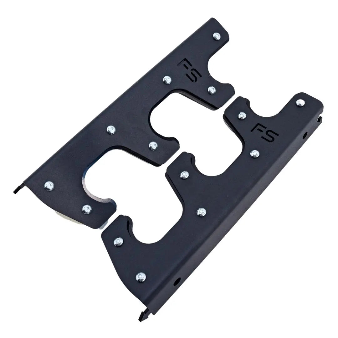 Wall-Mounted 3 Bar Gun Rack