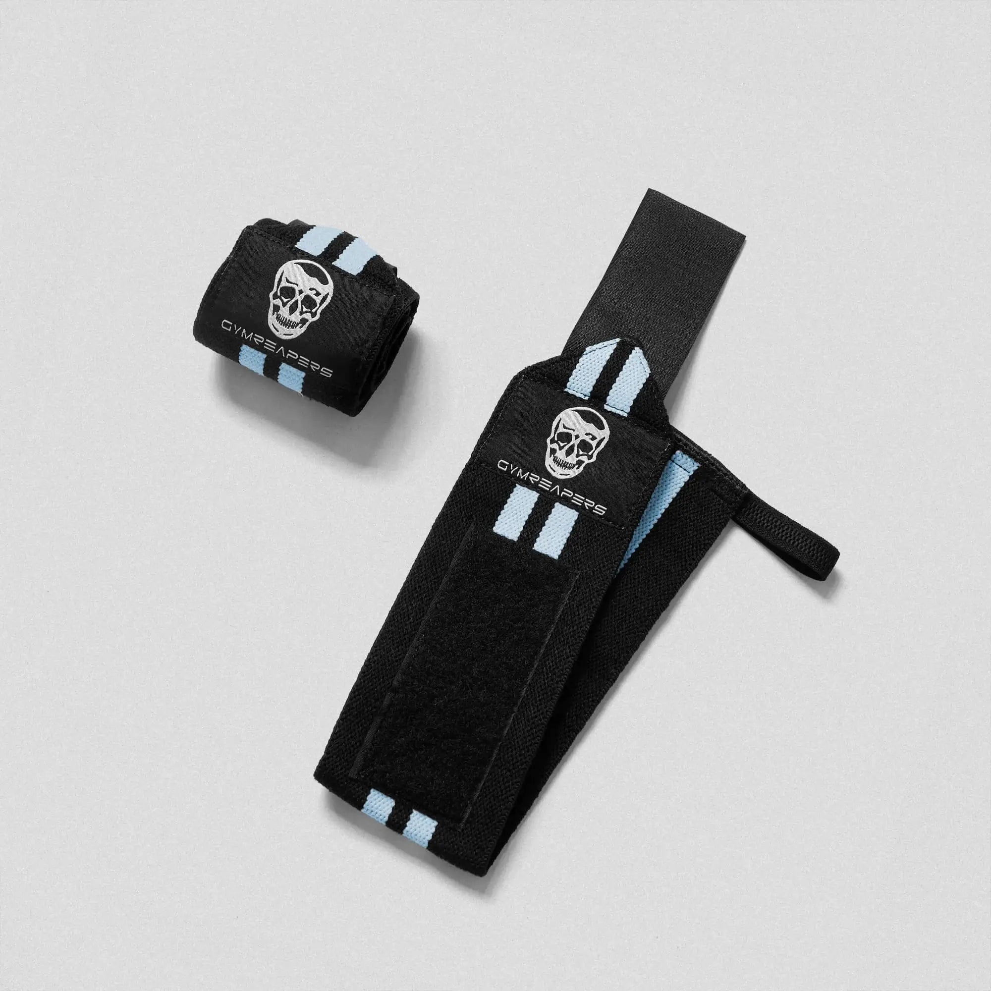 Wrist Wraps - 18" Weightlifting Wrist Support - Blue