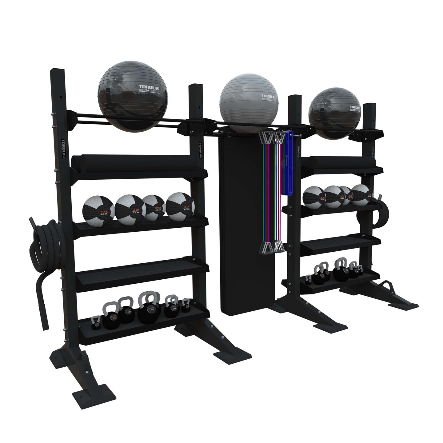 7 Ft (2.1 M) 3-Module Wall Storage System