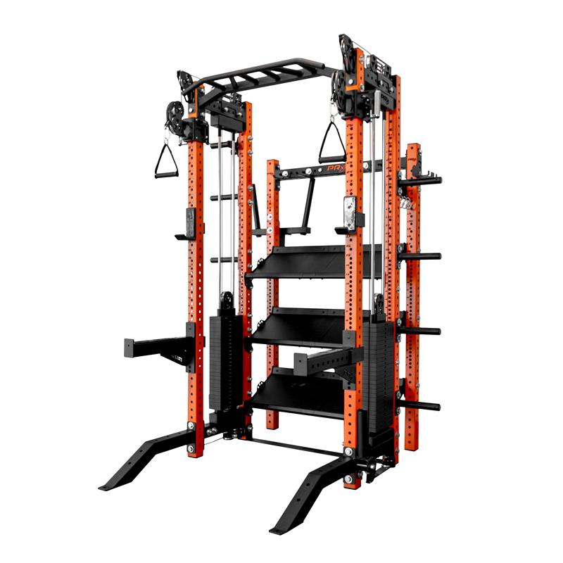 PRx Trident Rig with functional trainer, storage and attachments
