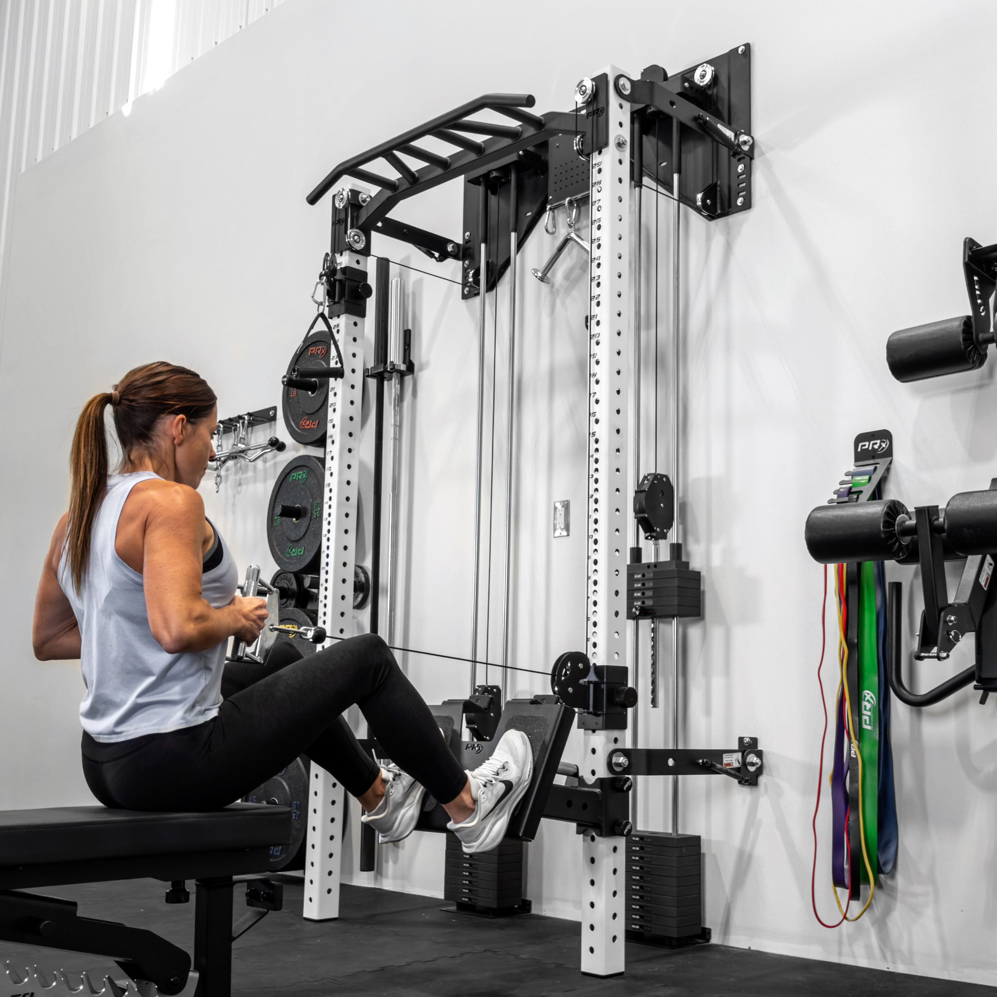 ARK weight stack attachment mounted to a Profile PRO upright